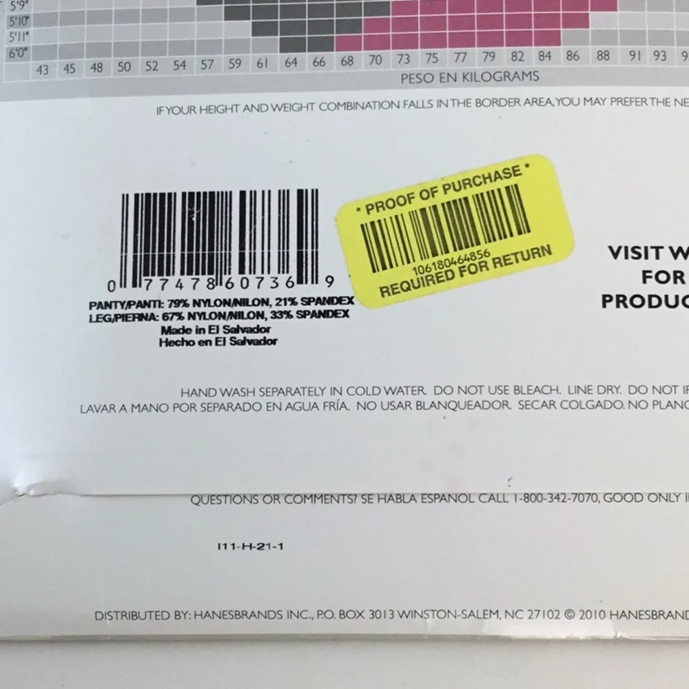 Hanes Silk Reflections Ultra Sheer Pantyhose Natural Control Top Size AB